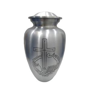 Urne funéraire en laiton de haute qualité pour cendres humaines, gravée à la main, motif galaxie, en aluminium, pour adulte, vente en gros - Product Image 5