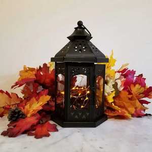 Fabricante de tarros de velas doradas de primera calidad de la India Diseño de linterna único Candelabros decorativos - Product Image 5