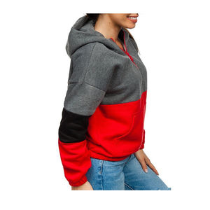 Custom Wholesale <b>Long</b> Sleeve <b>Lady</b> Women <b>Top</b> Pullover Hoodies Crop Hoodies For Women - Product Image 6
