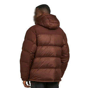 Veste polaire d'hiver de haute qualité pour hommes, manteau d'extérieur chaud et formel avec fermeture à glissière en toile épaisse et solide avec logo personnalisé - Product Image 2