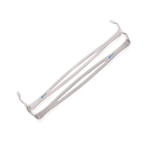 Retractor de hoja ancha de doble extremo, 20mm/15mm Acero inoxidable 3,9 ''(herramientas veterinarias ortopédicas quirúrgicas de 10cm - Product Image 6