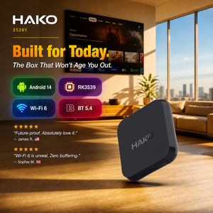 กล่องทีวี RK359YTVBOX 4K HD สมาร์ททีวี ระบบแอนดรอยด์ 14 อุปกรณ์สตรีมมิ่งโฮมเธียเตอร์ รองรับ YouTube พร้อมรีโมทคอนโทรลแบบสั่งงานด้วยเสียง มินิพีซีสำหรับทีวี - Product Image 5