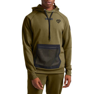 Sudadera Térmica Deportiva Personalizada para Hombre, 100% Algodón, Impermeable, de Secado Rápido, con Bolsillo - Product Image 1