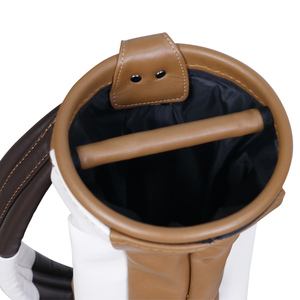 Club de Golf ligero de lujo, bolsa de transporte de cuero auténtico dominical, correa ajustable, Material de lona de alta calidad, personalizable - Product Image 5
