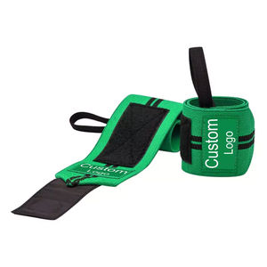 Muñequeras Antideslizantes para Levantamiento de Pesas, Más Vendidas, para Fitness/Entrenamiento en Gimnasio, Uso Universal, Cierre Ajustable, Poliéster y Algodón - Product Image 2