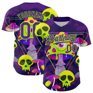 เสื้อเบสบอลระบายอากาศได้ดีผ้ากันชื้นแห้งเร็วมีโลโก้ทีมที่กำหนดเอง - Product Image 1