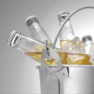 party drink <b>tub</b> supplier bar accessories wholesale drink cooler <b>bucket</b> manufacturer customized <b>beverage</b> <b>tub</b> OEM galvanized - Product Image 5