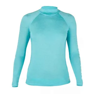 High Quality Rash Guard Long Sleeve Mma Compression Shirt Rash vest with UV protection.