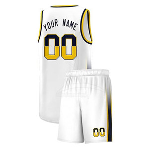 Uniformes de Baloncesto de Marca Privada a Precio Competitivo, MOQ Bajo, Tallas Grandes, Logotipo Personalizado, Alta Calidad, 100% Poliéster - Product Image 3
