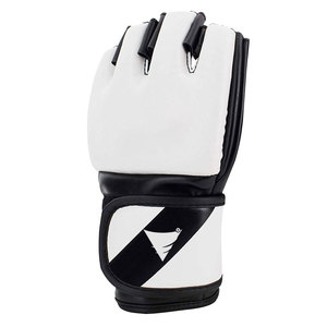 ถุงมือ MMA หนังคุณภาพพรีเมียม แบรนด์ส่วนตัว ผลิตอย่างมืออาชีพ ระบายอากาศได้ดี ซับเหงื่อ ปิดด้วยแถบตีนตุ๊กแก ขายส่ง - Product Image 2