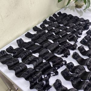 Échantillons gratuits, vente en gros, bon marché, paquets de cheveux humains vierges péruviens 10A 11A 12A, lots de cheveux brésiliens bruts, vendeurs de lots de 100% - Product Image 6