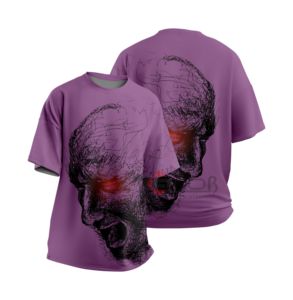 Diseño gráfico personalizado Impresión O-cuello Abajo Hombro Hombres y mujeres Casual 100% Algodón 300gsm Camiseta unisex de gran tamaño - Product Image 1