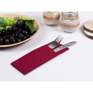 Tovagliolo Tascabile Mini Kanguro Bordeaux 32x40cm Point-to-Point B2B - Product Image 1