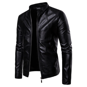 Veste en cuir populaire pour hommes de style HIGH STREET Vente en gros Vestes en cuir pour hommes - Product Image 1