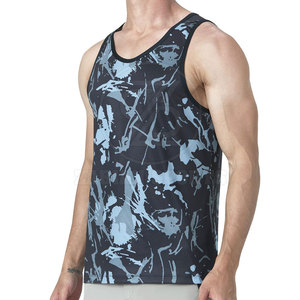 Camiseta sin Mangas para Hombre, Servicio OEM, Último Diseño, Alta Calidad, Tejido de Punto, Holgada, Transpirable, Algodón/Poliéster, Estilo Urbano, Precio Bajo - Product Image 3