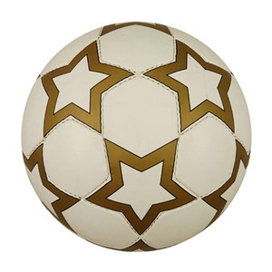 Nuevo último estilo hecho de Material de Pvc suave bajo MOQ en Stock personalizado resistente mejores pelotas de fútbol de entrenamiento - Product Image 1