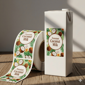 Étiquettes autocollantes en papier synthétique imperméable Tinh Dieu Vietnam pour whisky, vin, jus et eau minérale avec impression numérique - Product Image 4