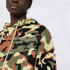 Sudadera con Capucha para Mujer, Transpirable, Impermeable, Ecológica, de Poliéster y Algodón, de Manga Larga, Personalizada, Lisa - Product Image 4