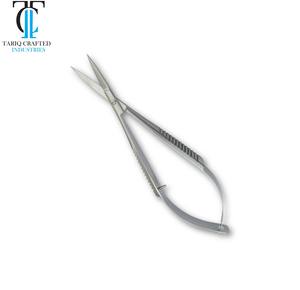 New Arrival <b>Small</b> <b>Spring</b>-Loaded Sewing Scissors Stainless Steel Precision Craft Cutting Tool - Product Image 3