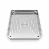 Tête de connecteur en cuivre usinée CNC en aluminium refroidi par OEM pour soudage par friction de plaques usinées, pour CPU et semi-conducteurs, de M-lathe