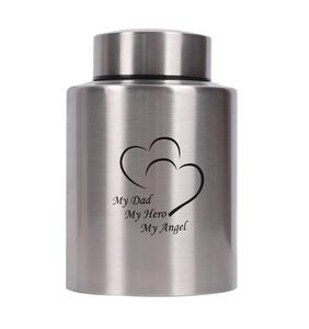 Up to 60 Cubic Inches Medium Urns <b>for</b> Human <b>Ashes</b> Small Urns <b>for</b> <b>Ashes</b> Adult Male Female Keepsake Urns <b>for</b> <b>Ashes</b> Stainless Steel - Product Image 1