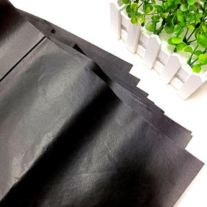 Custom 17gsm 30gsm 35gsm Black Copy <strong>Paper</strong> 700*1000mm Black Tissue <strong>Paper</strong> for Shoes Clothes Fruits Hardware Accessories - Product Image 1