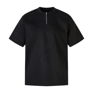 T-shirt graphique vintage de haute qualité pour hommes en coton surdimensionné de couleur unie personnalisé avec style unique du créateur à manches longues - Product Image 6