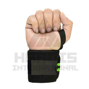 Muñequeras profesionales de nuevo diseño, muñequeras hechas a medida, muñequeras para levantamiento de pesas, entrenamiento, muñequeras deportivas - Product Image 2
