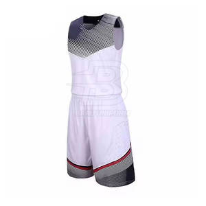 Nouvel arrivage d'uniformes de basket-ball de haute qualité Nouveau stock Ensembles respirants pour joueurs de grande taille - Product Image 2