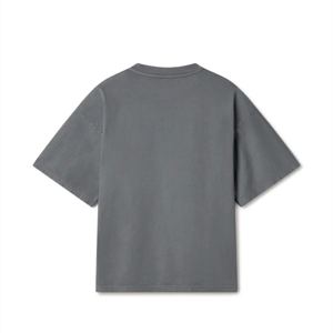 Camisetas holgadas de gran tamaño a la moda para hombre, camiseta informal de algodón de manga corta con ajuste relajado, Camiseta de algodón 100% para hombre, ajuste holgado - Product Image 2