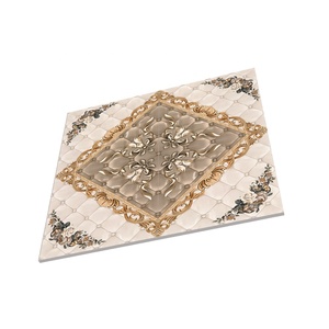 Estilo moderno 8mm de espesor 400x400mm Azulejos de porcelana cerámica esmaltada Fabricante Exportador para piso Mármol Materiales de construcción - Product Image 5