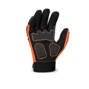 Venta al por mayor de guantes de trabajo personalizados resistentes a Cortes y anti-impacto de cuero sintético ignífugo para la venta - Product Image 3