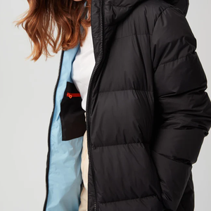 Chaquetas acolchadas largas para mujer de tendencia superior/Chaquetas acolchadas largas hechas con tela de poliéster 100% de ajuste cómodo para mujer - Product Image 4