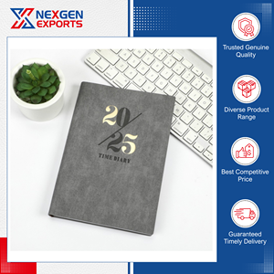 Diario de Tapa Blanda de Cuero PU de Calidad Garantizada, Disponible en Grandes Cantidades, Fabricante y Exportador Indio de Confianza, Nexgen Exports - Product Image 4