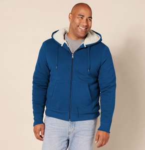 Sweat à Capuche en Denim Vintage Surdimensionné Unisexe pour Couple 2025 - Product Image 1