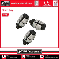 Clé à drain en fer de qualité industrielle supérieure, différentes tailles, pour robinet d'évier et tuyauterie de plomberie, prix de gros, OEM