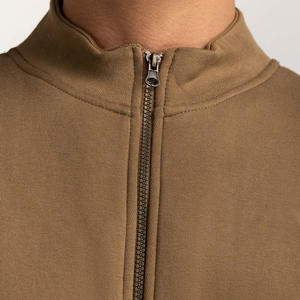 Sudadera con capucha de felpa francesa de algodón 100% para hombre, jersey con cuello holgado, sudadera de peso pesado para hombre - Product Image 2