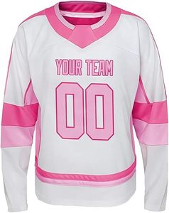 Diseño personalizado de talla grande Nuevo diseño Camisetas de hockey Logotipo impreso Sublimado Camisa de desgaste de hockey sobre hielo - Product Image 2