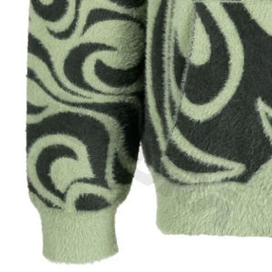 Fabricant de vêtements Streetwear 3D Puff sérigraphié Polyester/Nylon sweat à capuche zippé en mousse personnalisée pour l'hiver - Product Image 6