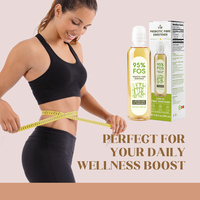 Sirop Minceur Riche en Fibres Alimentaires, Complément Prébiotique pour la Santé Intestinale, 95% Fructooligosaccharides FOS, Naturel, Faible en Sucre