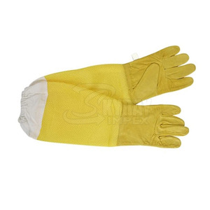 ถุงมือหนังเก็บผึ้งสำหรับป้องกันมือและแขนถุงมือหนังคุณภาพสูงจากผู้ผลิตปากีสถาน - Product Image 3