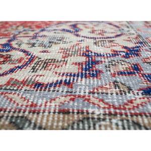 Tapis en laine noué à la main de grande taille, motif médaillon rouge et orange, pour salon, couloir rectangulaire - Pae-2605 - Product Image 3