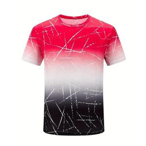 เสื้อยืดแขนสั้นคอกลมพิมพ์ลายปลาวาฬทรงหลวมกีฬาลำลองแฟชั่น100ฤดูร้อนสำหรับผู้ชาย - Product Image 3