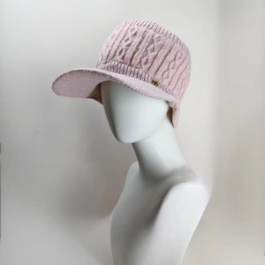Chapeau d'hiver polyvalent et chaud, épaissi, anti-froid, protection des oreilles, logo, bonnets en tricot d'hiver - Product Image 6