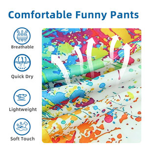 Qualité supérieure Meilleure vente Hommes Casual Canvas Imprimé Pantalon de survêtement Écologique Respirant Hiver Confortable - Product Image 3