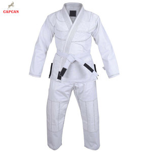 Servicio OEM, Venta Caliente, Kimonos de Jiu Jitsu de Manga Larga 100% Algodón, Conjuntos con Logotipo Frontal, Ecológicos, Personalizables, al por Mayor - Product Image 1
