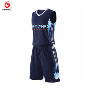 Ropa deportiva de baloncesto para adultos personalizada de alta calidad, uniformes de secado rápido transpirables de talla grande, último diseño, logotipo impreso al por mayor - Product Image 2