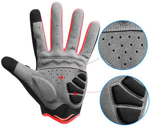 Gants de cyclisme neufs en gros, doigts complets, course, motocross, protection, couleur et logo personnalisés, haute qualité - Product Image 4