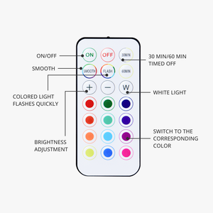 16-Color RGBW <b>Puck</b> <b>Lights</b> <b>Remote</b> Controlled Battery Powered - Product Image 3