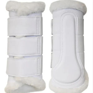 Bottes de protection personnalisées pour chevaux avec technologie d'absorption des chocs offrant une protection des tendons et des articulations fabriquées au Pakistan - Product Image 4